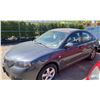 Image 2 : *TOW* *R* 2008 MAZDA 3, 4DR SEDAN, GREY, VIN JM1BK32F081871959,