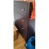Image 2 : ROSEWOOD COLORED 4 DRAWER DRESSER