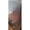 Image 4 : ROSEWOOD COLORED 4 DRAWER DRESSER
