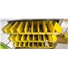 Image 4 : 24 CONTAINER PARTS BIN/SHELVE COMES WITH MISC BOLTS