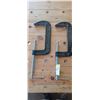 Image 1 : TWO -8" METAL CLAMPS