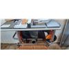 Image 10 : RIGID 10" TABLE SAW MODEL 4516 COMES WITH ACCESSORIES AND STAND