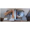 Image 3 : RIGID 10" TABLE SAW MODEL 4516 COMES WITH ACCESSORIES AND STAND