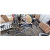 Image 1 : RYOBI 12" COMPOUND MITRE SAW COMES WITH RIDGID MITRER SAW UTILITY STAND-GOOD SHAPE