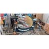 Image 3 : RYOBI 12" COMPOUND MITRE SAW COMES WITH RIDGID MITRER SAW UTILITY STAND-GOOD SHAPE