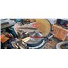 Image 5 : RYOBI 12" COMPOUND MITRE SAW COMES WITH RIDGID MITRER SAW UTILITY STAND-GOOD SHAPE