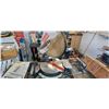 Image 9 : RYOBI 12" COMPOUND MITRE SAW COMES WITH RIDGID MITRER SAW UTILITY STAND-GOOD SHAPE