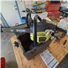 Image 9 : RYOBI 16" CHAIN SAW MODEL RY3716 - COMES WITH SAFETY CARRY CASE - CHAINSAW HAS BEEN USED THREE TIMES