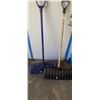 Image 1 : TWO SNOW SHOVELS