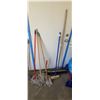 Image 1 : ASSORTED MOPS AND BROOMS