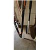 Image 5 : GARDEN TOOLS: SHOVELS, PICK AXE, LIMB TRIMMER