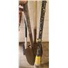 Image 8 : GARDEN TOOLS: SHOVELS, PICK AXE, LIMB TRIMMER