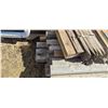Image 13 : LARGE AMOUNT OF 2 X 4 X 4 X 4 POSTS AND WOOD STAKES