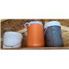 Image 1 : WATER COOLER AND PAILS ON TOP SHELVE