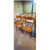 Image 1 : 4 PINE  KITCHEN CHAIRS