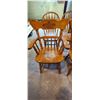 Image 4 : 4 PINE  KITCHEN CHAIRS