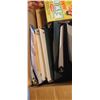 Image 5 : BOX OF ASSORTED RECIPES AND OFFICE SUPPLIES