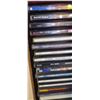Image 8 : CD RACK/SHELVING UNIT WITH 60 +/- CD'S - ROCK AND COUNTRY