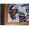 Image 2 : Connor McDavid Leon Draisaitl Milan Lucic Photo w/ 2 Connor Mcdavid Hockey Cards