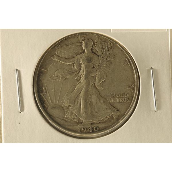 1940-S SILVER WALKING LIBERTY HALF DOLLAR