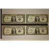 Image 1 : 2-1935-E, 1957 & 1957-B US $1 SILVER CERTIFICATES