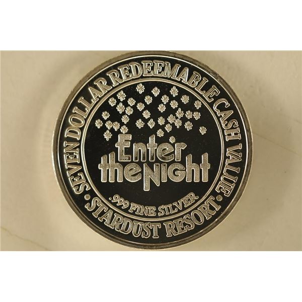 .65 TROY OZ. PF SILVER STARDUST RESORT CASINO