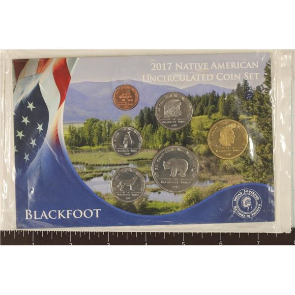 2017 NATIVE AMERICAN 6 COIN BU SET: JAMUL INDIAN