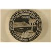 Image 1 : .66 TROY OZ. SILVER PF CASINO TOKEN: CALIFORNIA