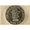 Image 2 : .66 TROY OZ. SILVER PF CASINO TOKEN: CALIFORNIA