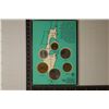 Image 2 : 1967 ISRAEL 6 COIN UNC SPECIMEN SET SEALED