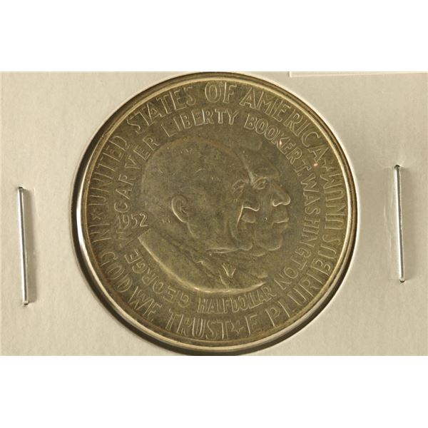 1952 CARVER/WASHINGTON COMMEMORATIVE HALF $