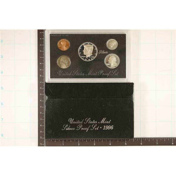 1996 US SILVER PROOF SET (WITH BOX)