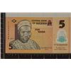 Image 1 : 2019 BANK OF NIGERIA 5 NAIRIA CRISP UNC POLYMER
