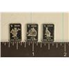 Image 1 : 3-1 GRAM .999 FINE SILVER PF ANIMAL THEMED INGOTS: