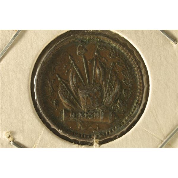 1863 CIVIL WAR TOKEN "ARMY & NAVY" O-299 R-350 R-2