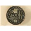 Image 2 : .52 TROY OZ. STERLING SILVER APOLLO 11 ROUND