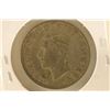 Image 2 : 1941 GREAT BRITAIN SILVER HALF CROWN .2273 OZ. ASW