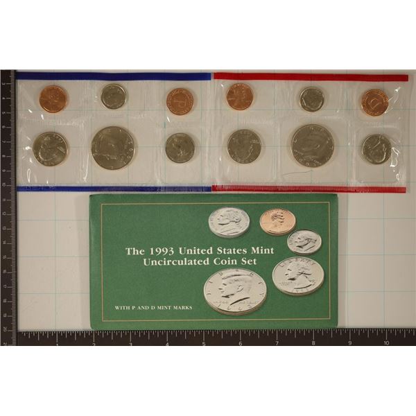 1993 US MINT SET (UNC) P/D (WITH ENVELOPE)