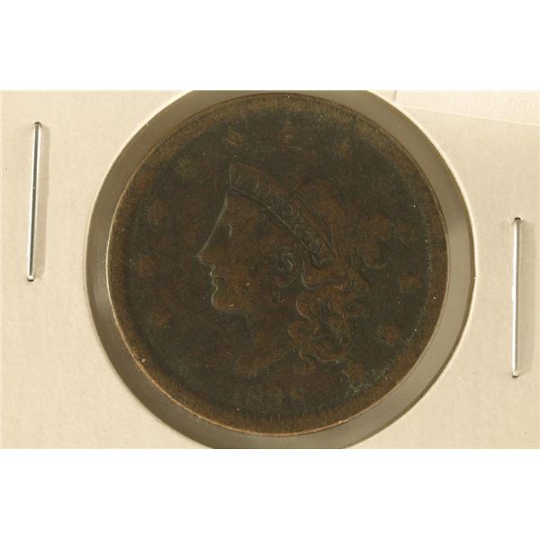 1838 US LARGE CENT