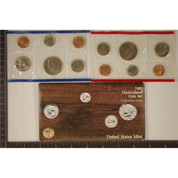 1985 US MINT SET (UNC) P/D (WITH ENVELOPE)