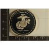 Image 2 : 2005-P US PROOF SILVER DOLLAR "MARINE CORP"