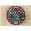 Image 2 : $5 MAHONEY'S SILVER NUGGET CASINO CHIP.