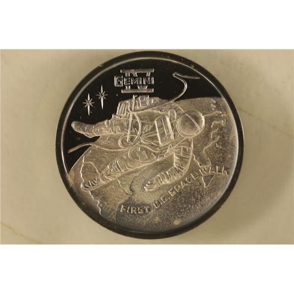 .68 TROY OZ. .999 FINE SILVER PROOF ROUND GEMINI