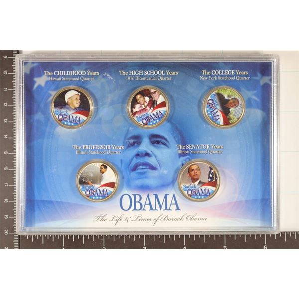 24KT GOLD ELECTROPLATED STATE QUARTERS WITH