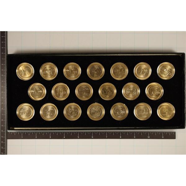 24KT GOLD PLATED 2001-P & D & 2002-P & D US UNC