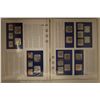 Image 2 : 1999 US MINT SET (UNC) P/D ON LARGE INFO CARDS