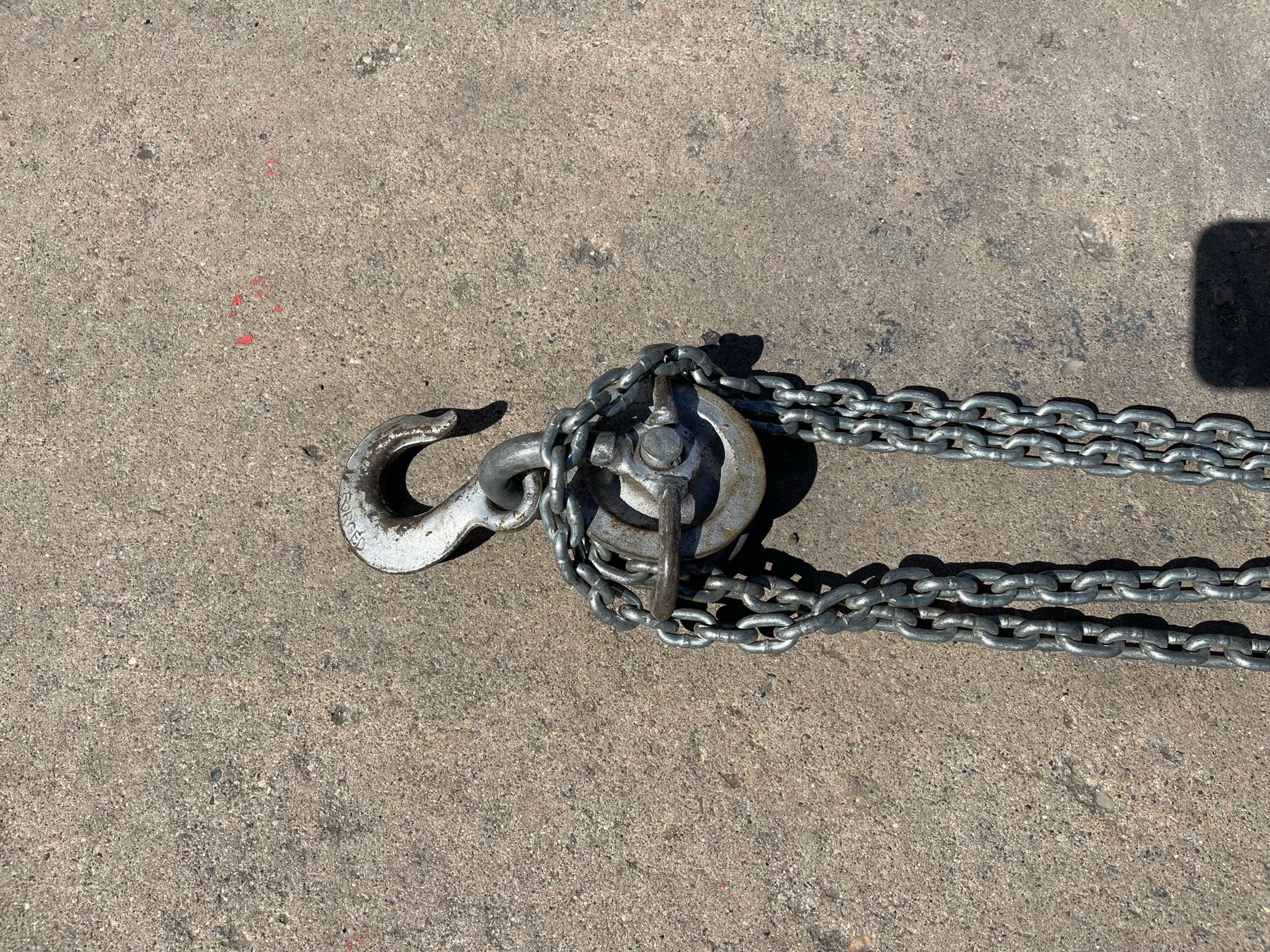MAYRATH 1/2-TON CHAIN HOIST - WORKS!