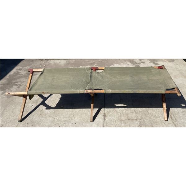 CANVAS FOLDING COT