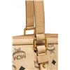 Image 7 : MCM Beige Leather Visetos Shoulder Bag