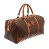 Image 2 : Celine Brown Macadam Pattern Logo Embossed Big Boston Bag